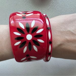 Splendette Folklore red bangle set